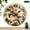 10x10in, variant on Patifu Two Lion Cubs Playing Wooden Wall Clock Silent Sweep Movement Modern Minimalist Decor 10x10in