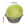 thumbnail image 3 of XGFHYJEH Colander, Colander Plastic, Small Colander, Berry Colander, Kitchen Colander, Fruit Colander, Small Colander for Fruit and Veggies, 3 of 6