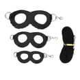 thumbnail image 1 of Pet Traction Rope, Hamster Harness Artificial Leather Easy To Wear Durable  for Small Medium Large Rats Black,Red,Coffee, 1 of 8