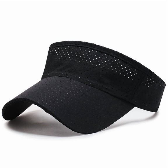 DHFJKG Mesh Breathable Sports Visor For Men Women Adjustable Lightweight Quick Dry Sun Hat For Tennis Golf Running