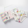 thumbnail image 5 of GYRATEDREAM Little Girls' Soft Cotton Underwear Kids Breathable Comfort Panty Briefs Toddler Undies(Pack of 6), 5 of 9