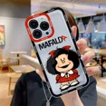 thumbnail image 2 of Funda De Teléfono Mafaldas Para iPhone 11, 14, 13, 12, 15 Mi, 2 of 7