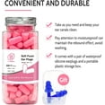 thumbnail image 4 of LYSIAN Ultra Soft Foam Ear Plugs for Sleeping Noise Cancelling, 60 Pairs Value Pack, 4 of 9