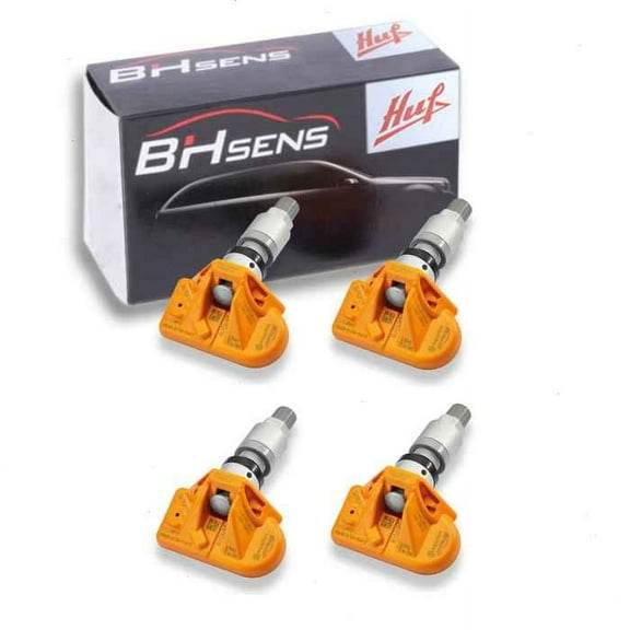 4 pc Huf TPMS Sensors compatible with Lexus NX300 2018-2020 - Orange