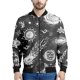 thumbnail image 3 of Sudadera con cremallera unisex con estampado 3D de galaxia y espacio psicodélico de moda Harajuku, ropa de gran tamaño para hombre, 3 of 5