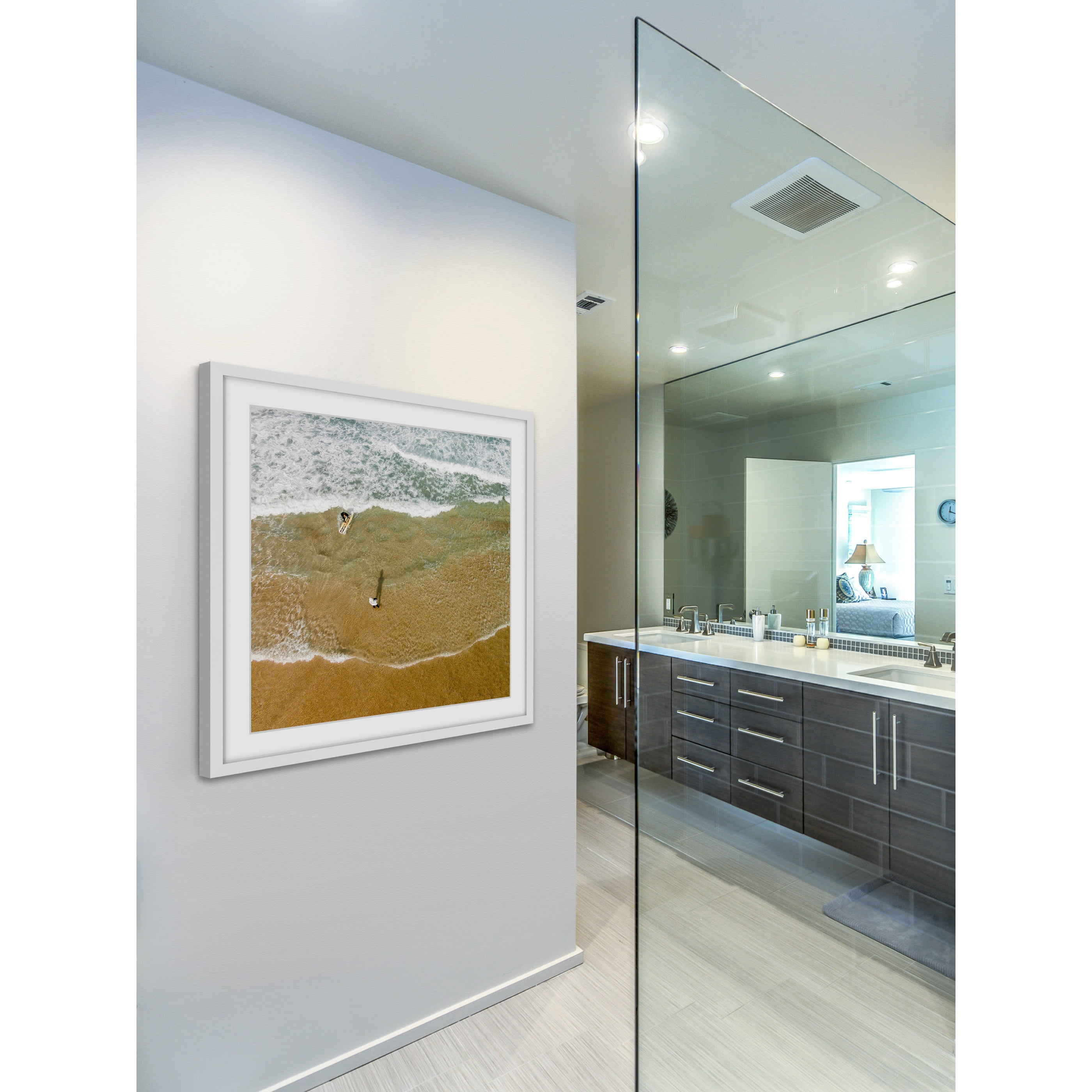 "In the Tide" Framed Painting Print