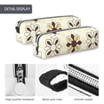 thumbnail image 4 of Fotbe Sweet Bee Pattern Leather Pencil Case, Pencil Pouch with Durable Zipper, Compact and Stylish Organizer for Stationery, Art Supplies, Travel Essentials, 4 of 7