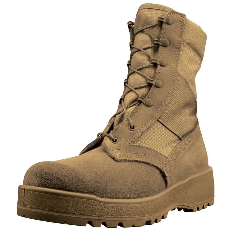 Altama Army Boots Coyote Brown  Combat Boots 313/111 Size 13.5 R Military Altama Military Army Combat Boots Tan Coyote Brown 313/111  main image 3