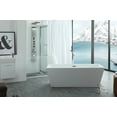 thumbnail image 7 of Eisen Home Athena Freestanding Soaking Bathtub, 7 of 7