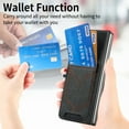 thumbnail image 2 of ELEHOLD Leather Wallet Case for Samsung Galaxy Z Fold 3 Case with Card Holder, Premium Leather Protective Cover Full Body Slim Lightweight Case for Samsung Z Fold 3 5G,Black, 2 of 7