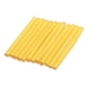thumbnail image 1 of pieza de 12 Uds 7,5 Mm Barras de Pegamento Macarena Amarillo 10 Cm Pegamento para el cabello, 1 of 8