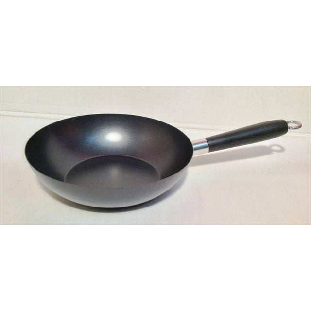 Imusa 9.5" Carbon Steel Coated Wok with Bakelite Handles