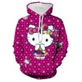 thumbnail image 1 of Sanrio Chandail à Capuchon de Mode d'Hiver et d'Automne Hello Kitty Chandail à Capuchon pour Femmes Chandail à Capuchon pour Femmes Chandail à Capuchon à Manches Longues, 1 of 7