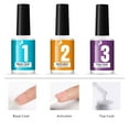 thumbnail image 3 of Dipping Powder Nail Liquid Nail Glue Base Coat Top Coat Activator Optional Nail Tools, 3 of 7