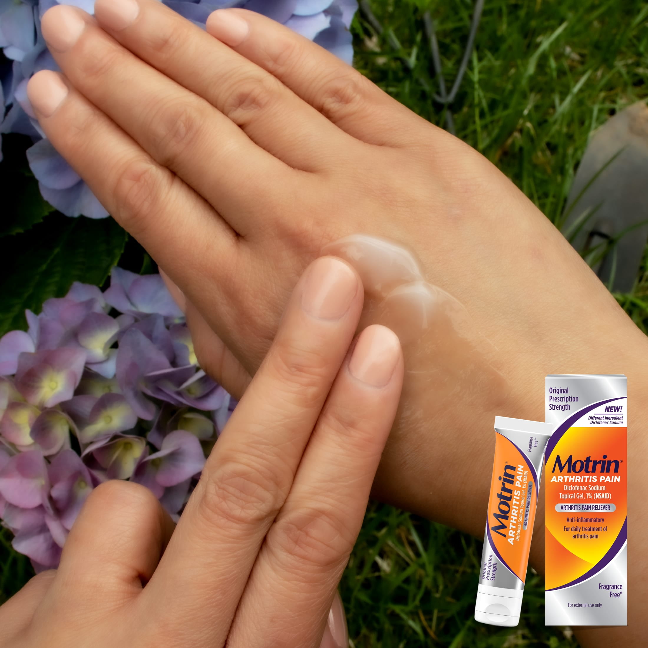 Motrin Arthritis Pain Relief Diclofenac Sodium Topical Gel 1%, 3.53 oz