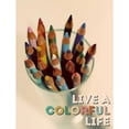 thumbnail image 3 of Peck, Gail 19x24 Black Modern Framed Museum Art Print Titled - Colorful Life, 3 of 5