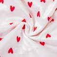 thumbnail image 4 of KAUOD Baby Girls Dress Little Heart Print Top Spliced Tutu Skirt Valentine's Day Love Bow Decoration Mesh Dresses, 4 of 8