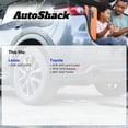 thumbnail image 3 of AutoShack Front & Rear Brake Rotors for Toyota, Tundra 2007-2021 Sequoia 2008-2022, 4WD RWD V6 4.0L V8 4.6L 4.7L 5.7L - Coated Drilled & Slotted - Silver Matte Finish - TurboGuard, 3 of 5