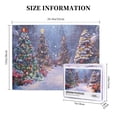 thumbnail image 5 of 500 PCS Christmas Tree Forests Wooden Puzzles 500 Piece,Brain Challenge,That Come Together As One Holiday Image,Puzzles Suitable For Entertaining With Family During Holidays,Funny Holiday Gifts, 5 of 6