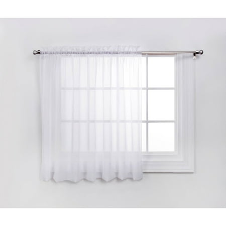Home Elegance 3 Piece - Elegance Voile Rod Pocket Panel
