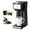CM206SB-Black, variant on 2 in 1 Single Serve Coffee Maker for K Cup Pods & Ground Coffee, Mini K Cup Coffee Machine with 6 to 14 oz Brew Sizes, Single Cup Coffee Brewer with One-Press Fast Brewing, Reusable Filters,Blue