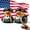 2 Pcs Navy Duck, variant on American Independence 250th Anniversary Rubber Duck, Patriotic Military Rubber Ducks for Jeep Ducking, Gift for Veterans & Ducks Lovers, Army Veteran Ducks for Car Dashboard (Navy Duck)