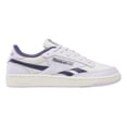thumbnail image 1 of Tenis Reebok Mujer Dama Club C Blanco Morado Casual blanco 5 MX, 1 of 8