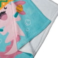 thumbnail image 3 of Cobija Manta Frazada Juana Gallo Diseño de Ajolote Ultra Suave y Ligera, 3 of 5