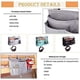 thumbnail image 2 of Organizador De Mesita De Noche Cama Colgante Mesita De Noche Negra Bolsillo Litera Cesta Mesita De Noche Accesorios De Almacenamiento Ropa De Cama para Control Remoto Teléfono Revista Gafas Bolígrafo, Etc. JM, 2 of 5