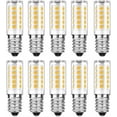 thumbnail image 1 of Bombilla LED E14, Blanco Frío 6000K, 5W Equivalente a una Bombilla Incandescente de 50W, 400LM, No Regulable, Paquete de 10, 1 of 4