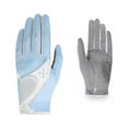thumbnail image 1 of Guantes de Golf Naiovety para mujer PU antideslizante ajustable Azul talla 20, 1 of 6