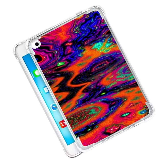 Compatible with iPad Pro 12.9 inch 2015 Phone Case, Psychedelic-8 Case Silicone Protective for Teen Girl Boy Case for iPad Pro 12.9 inch 2015