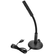 Microphone, Integrated Omnidirectional USB Microphone, for Internet Karaoke, Video Chat, Large Conferences, Classroom