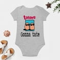 thumbnail image 4 of Funny Potato Lover Baby Bodysuit - Cute Spud Themed Infant Romper for Boys Or Girls, Foodie Baby Shower Gift Gray-style 3months, 4 of 7