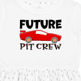 thumbnail image 4 of Inktastic Future Pit Crew Red Race Car Girls Toddler Dress, 4 of 5