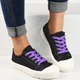 thumbnail image 1 of Zapatos de lona de corte bajo a la moda, versión perezosa sólida, zapatos informales de suela gruesa para estudiantes Wmkox8yii shalkjhdk1784, 1 of 1