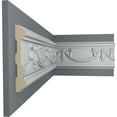 thumbnail image 5 of Ekena Millwork 4 3/8"H x 3/4"P x 94 1/2"L (6 3/8" Repeat) Federal Chair Rail (8-Pack), 5 of 6