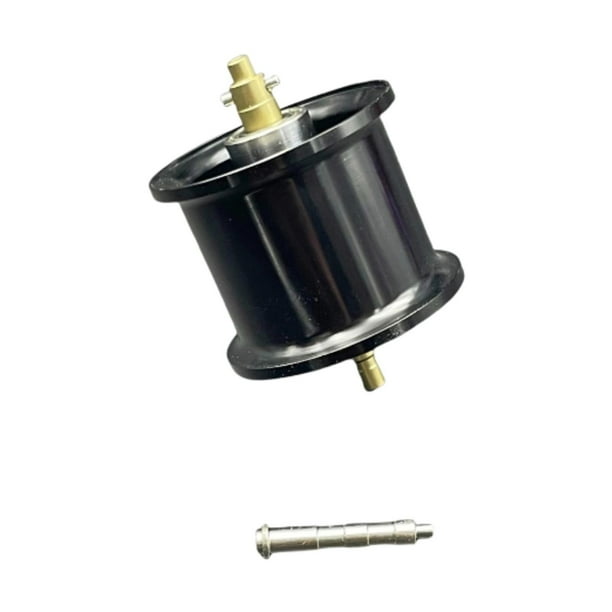 Carrete de pesca, carrete de línea, carrete de baitcasting, herramienta de carrete para hielo Negro