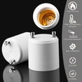 thumbnail image 2 of Tsuinz GU24 to E27 E26 Light Bulb Socket Adapter Screw Lamp Base Converter, 2 of 13