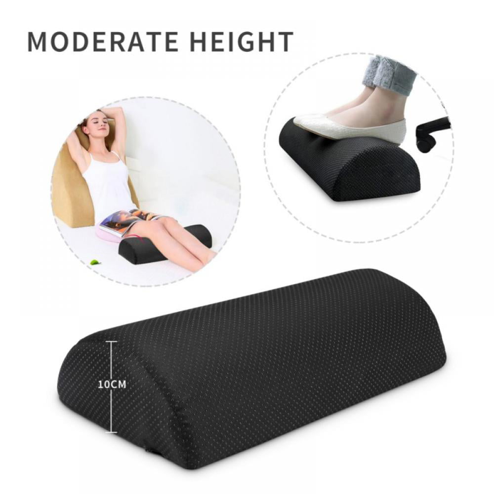 Ergonomic Adjustable Height Foot rest pillow Under Desk Memory Foam Orthopedic 
