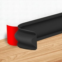 LAMIRO Flexible Molding Trim,White Self Adhesive Wall Trim Mini Peel and Stick Rubber Trim Molding for Floor,Bathroom,Walls,Kitchen,Countertop Home Decoration