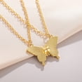 thumbnail image 4 of 2 PCS Best Friend Necklaces Magnetic Butterfly Matching Necklaces for Best Friends Long Distance Birthday Christmas Gifts, 4 of 5