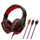 thumbnail image 1 of Profesional bajo estéreo Gamer auriculares con cable PS4 X BOX auriculares con micrófono de luz Led para ordenador portátil brillar Hogar, 1 of 3