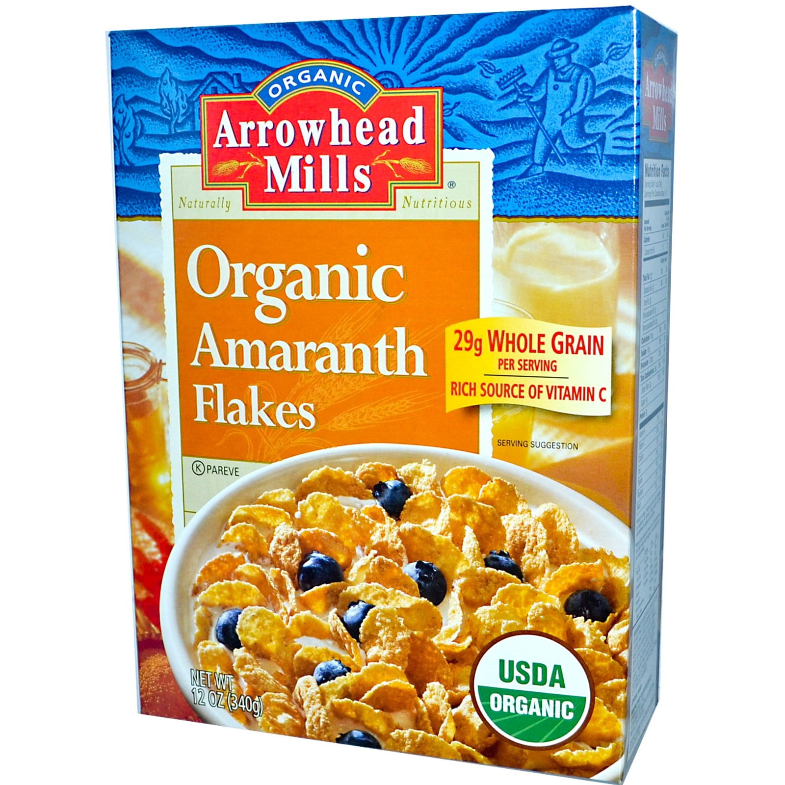 Arrowhead Mills Organic Amaranth Flakes 12 oz
