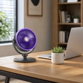 thumbnail image 6 of Byndra Adjustable Height Air Circulation Fan, Rechargeable Desk Floor Standing Turbine Fan with 3 Modes, Quiet Cooling Fan for Indoor Rooms, Closet Shelf and Daily Organization, 6 of 8