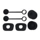 thumbnail image 2 of Tapón de derrames, juego de tapón de derrames de silicona, tapa de botella de vacío tapón de paja tapa de cubierta de paja reutilizable, tapa de polvo Negro perfecl Tapa de paja, 2 of 8