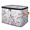 Multicolor 1, variant on ADECORIVY Spring Purple Floral Storage Bin with Lid, Fabric Foldable Shelf Baskets Boxes, Vintage Flowers Closet Lidded Storage Bins, Clothes Organizer Container with Handles for Bedroom Home