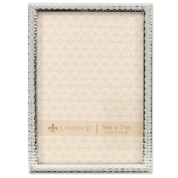 Lawrence Frames Metal Hammered Effect Tabletop Picture Frames, Multiple Sizes