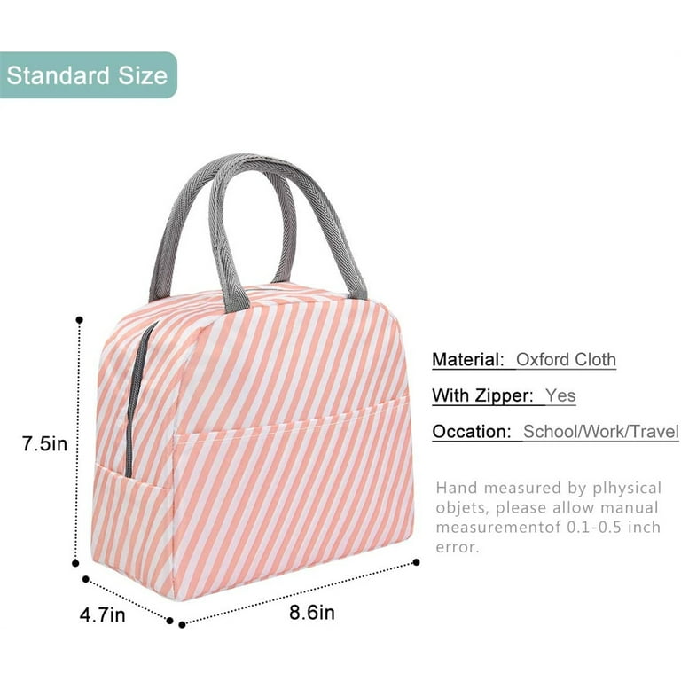 Cute Insulated Lunch Tote For Women, Girls, Flamingo - Our Easy Life
