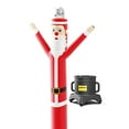 thumbnail image 2 of LookOurWay Santa Claus Christmas Themed 10-Feet Tall Air Dancers Inflatable Tube Man Complete Set with Blower, 2 of 4